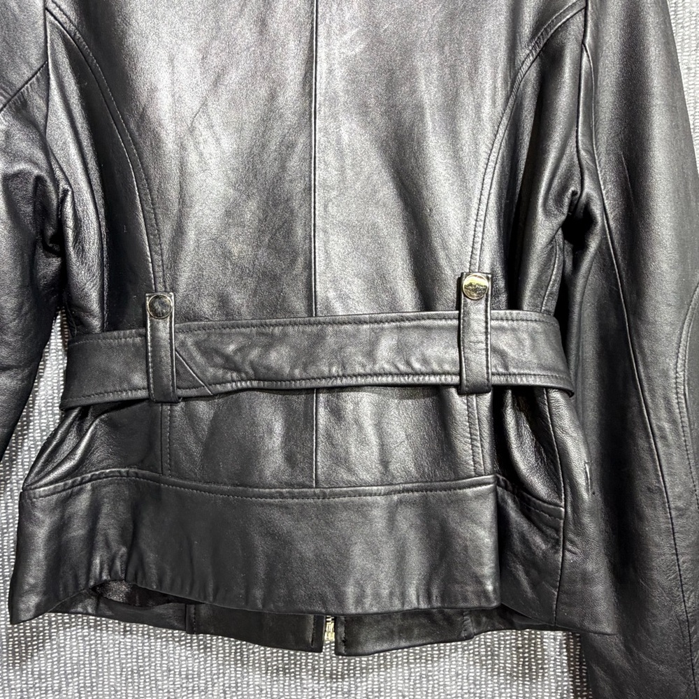 Arden B Moto Leather Jacket - Picture 7 of 16
